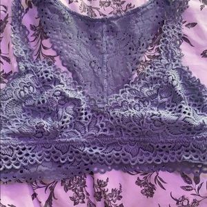 5/$15 Lace bralette without pads
